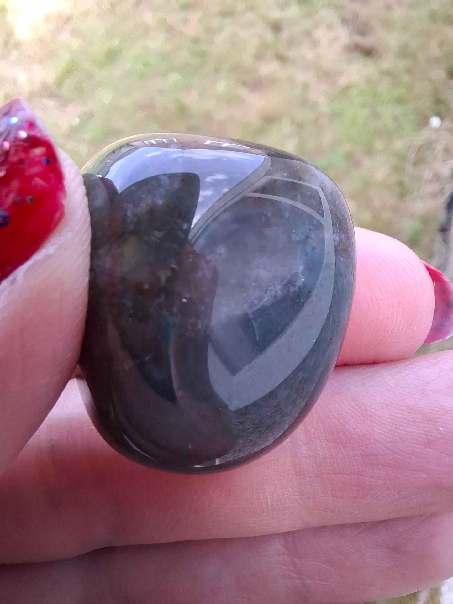 Ocean Jasper, Tumble Stone, Crystal (Ref: T202)