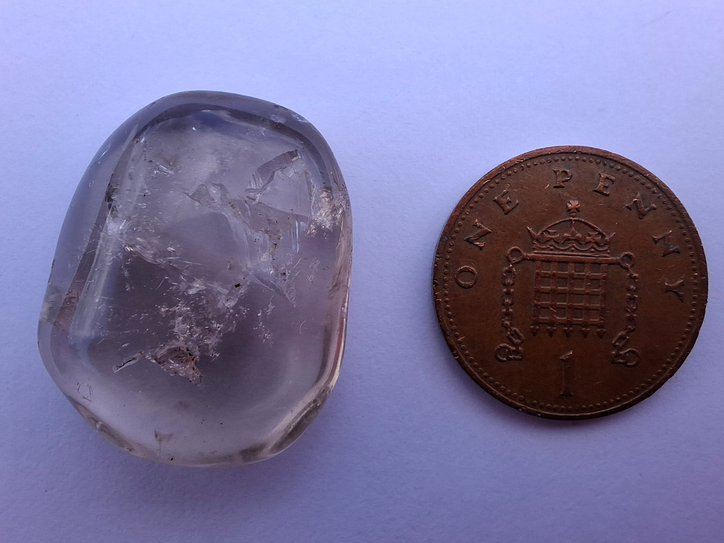 Smoky Quartz, Tumble Stone, Crystal (Ref: T101)