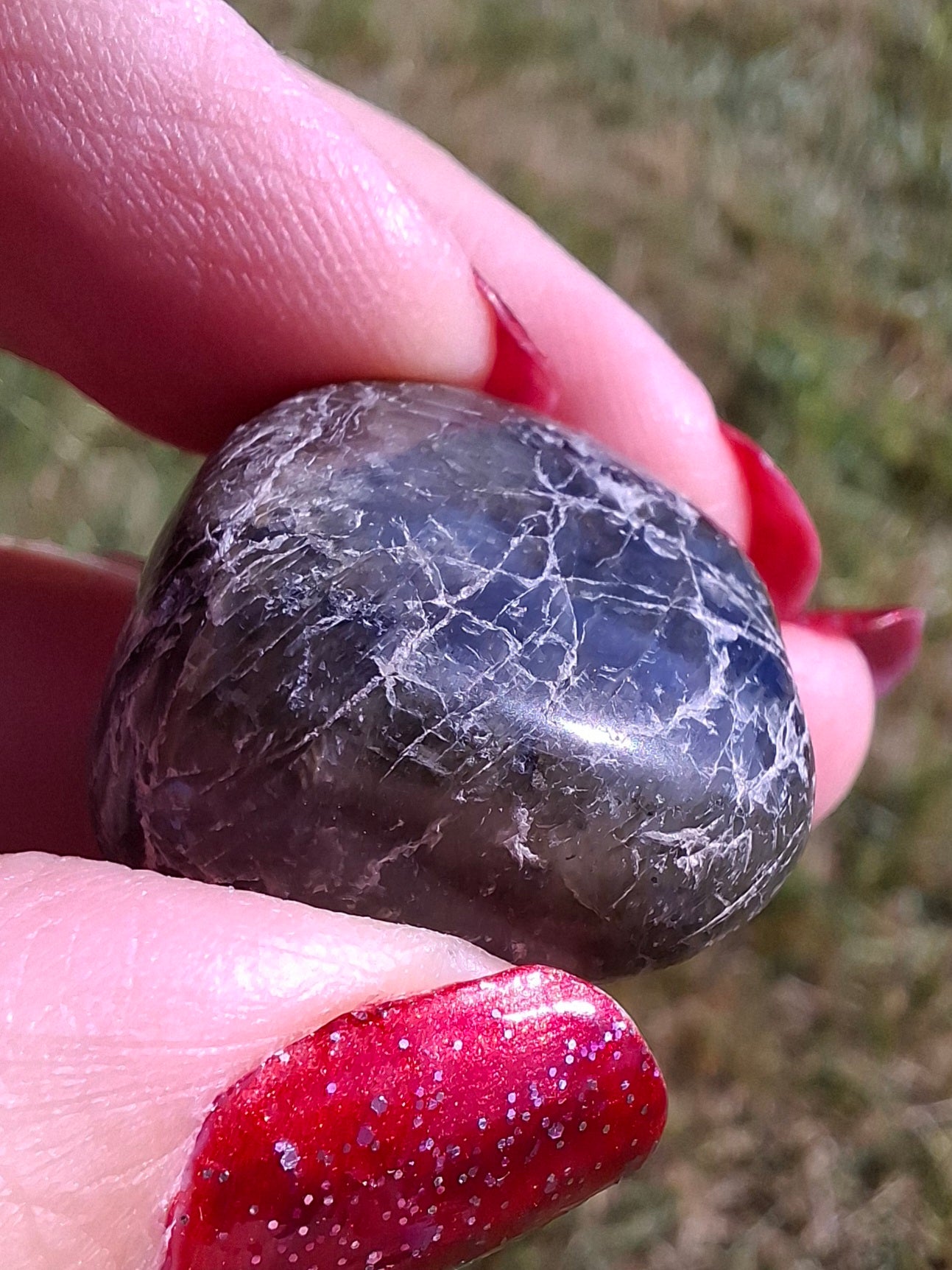 Labradorite, Tumble Stone, Crystal (Ref: T214)