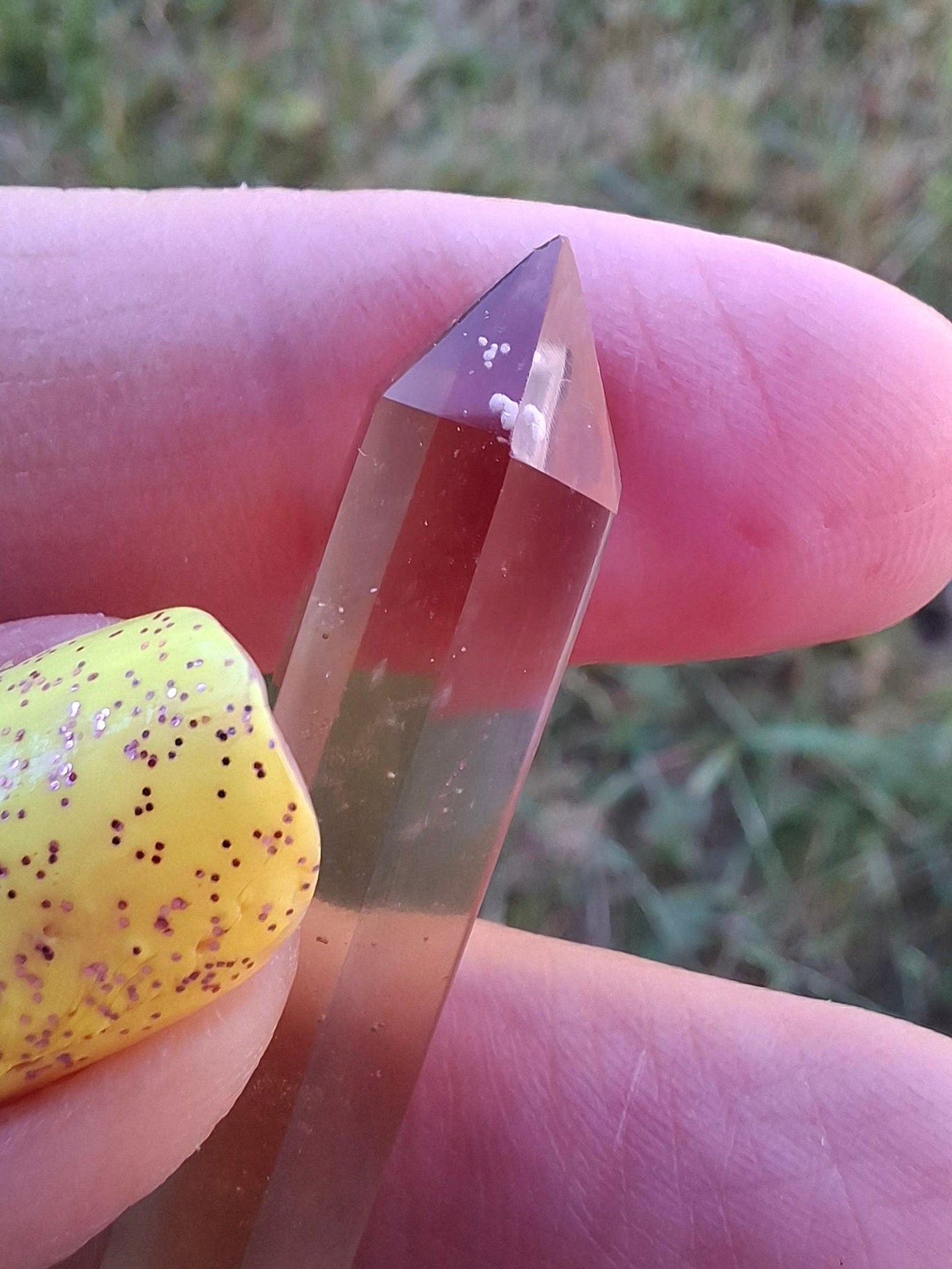 Libyan Desert Glass DT Carving, 4.68g, Tektite (Ref: LDT7)