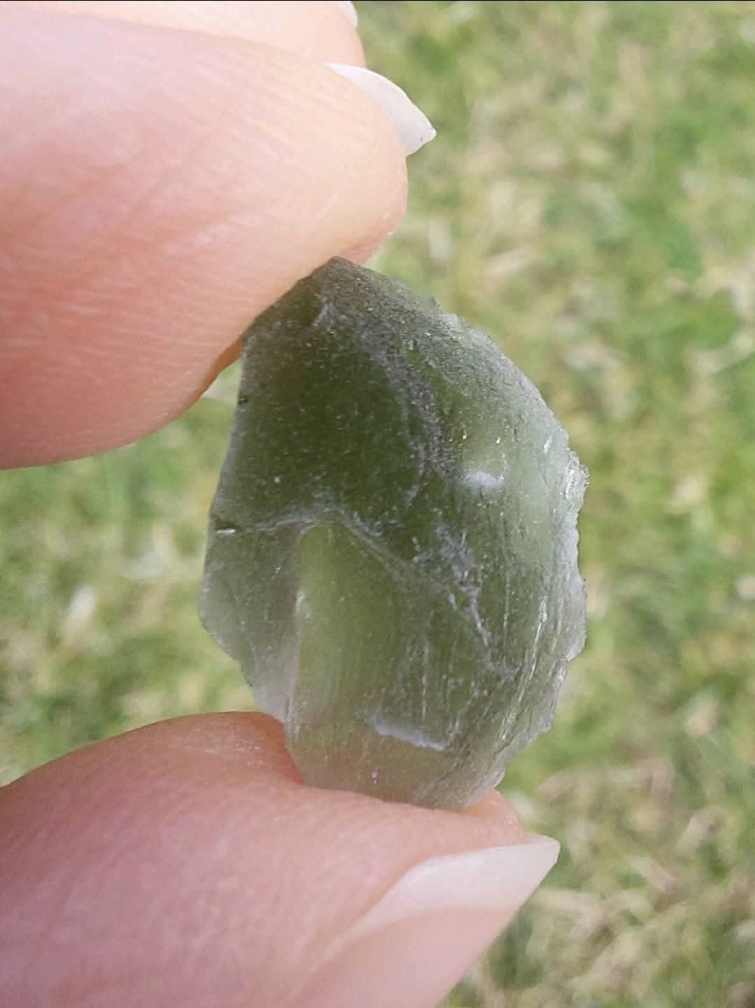 Moldavite Piece, 1.05g, Tektite (Ref: E182)