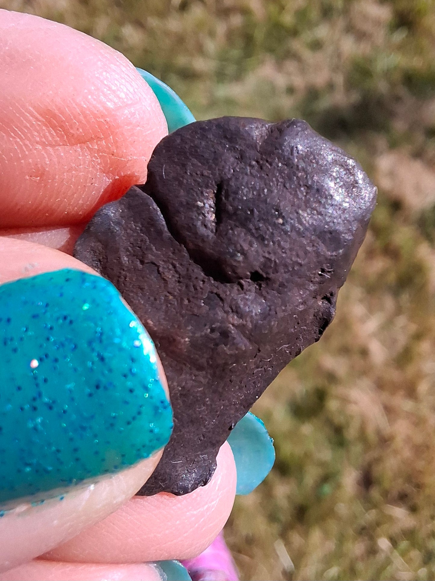 Gebel Kamil Iron Meteorite, 12.34g (Ref: K44)