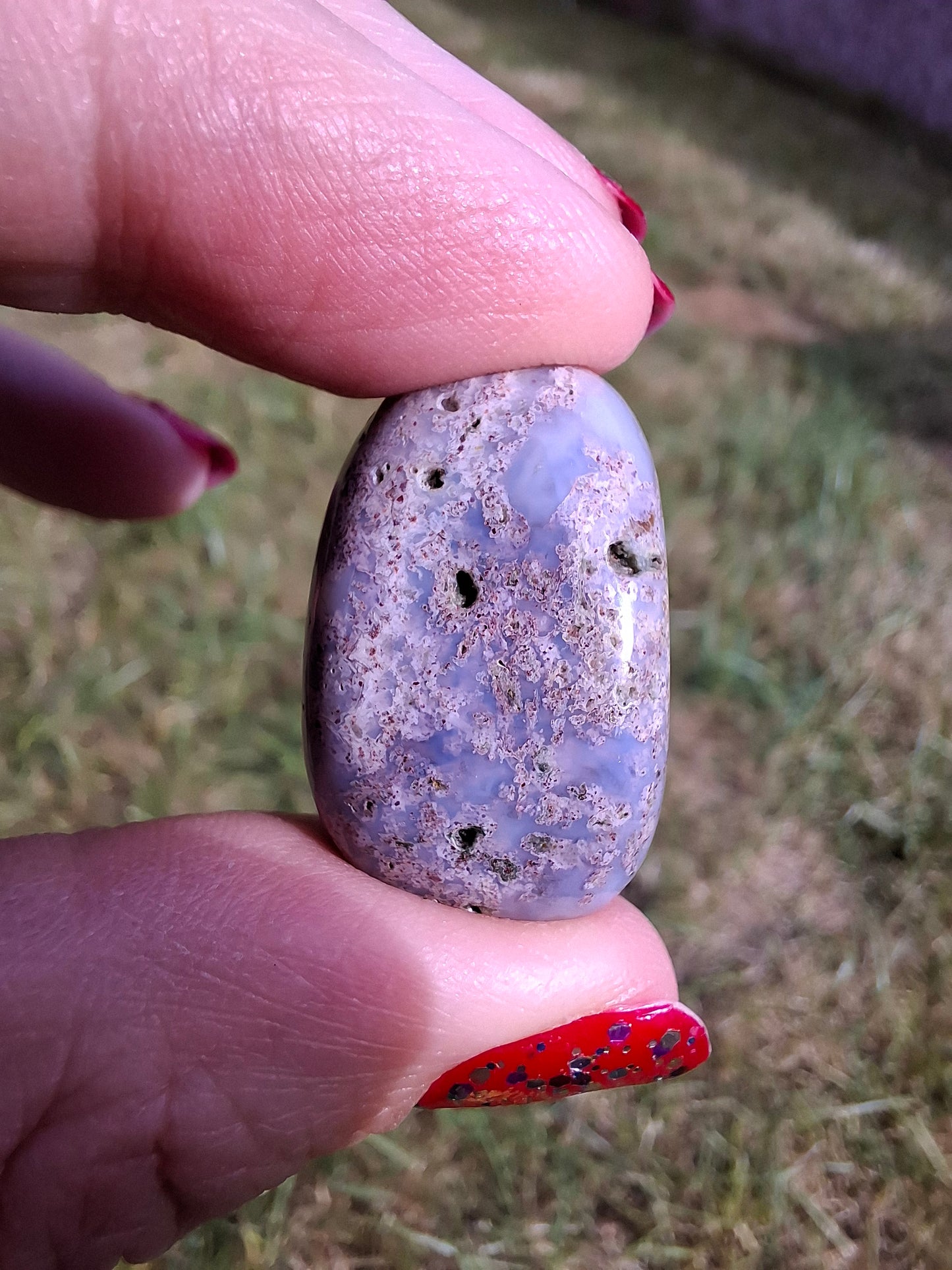 Ocean Jasper, Tumble Stone, Crystal (Ref: T203)