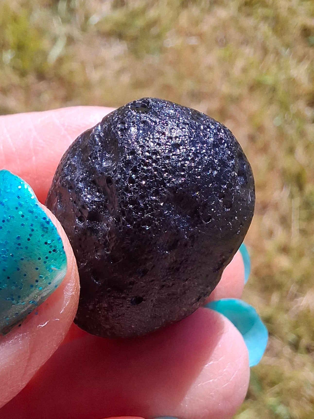Philippinite (Rizalite), 11.42g, Tektite