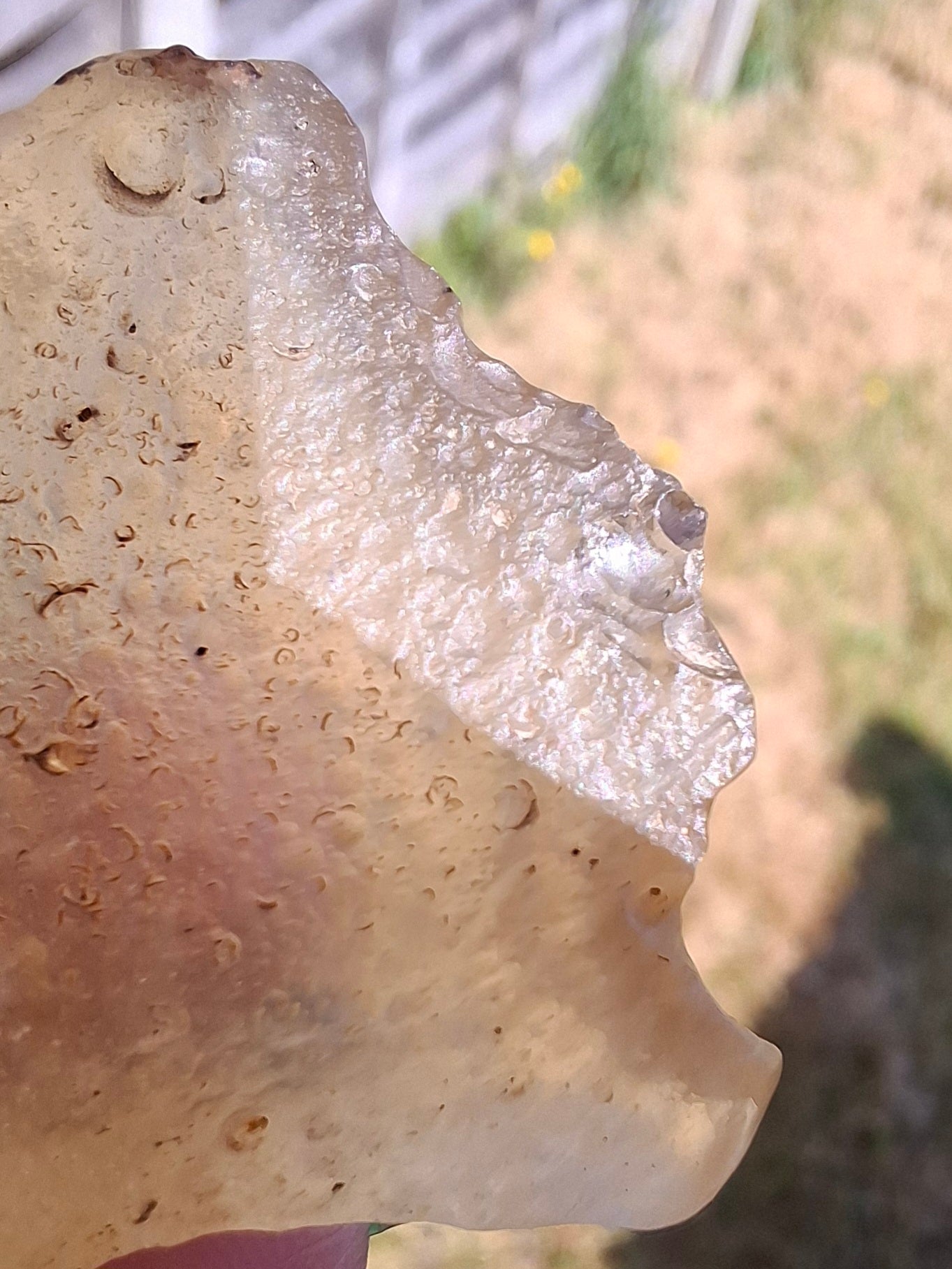 Libyan Desert Glass Piece, 15.20g, Tektite (Ref: LE276)