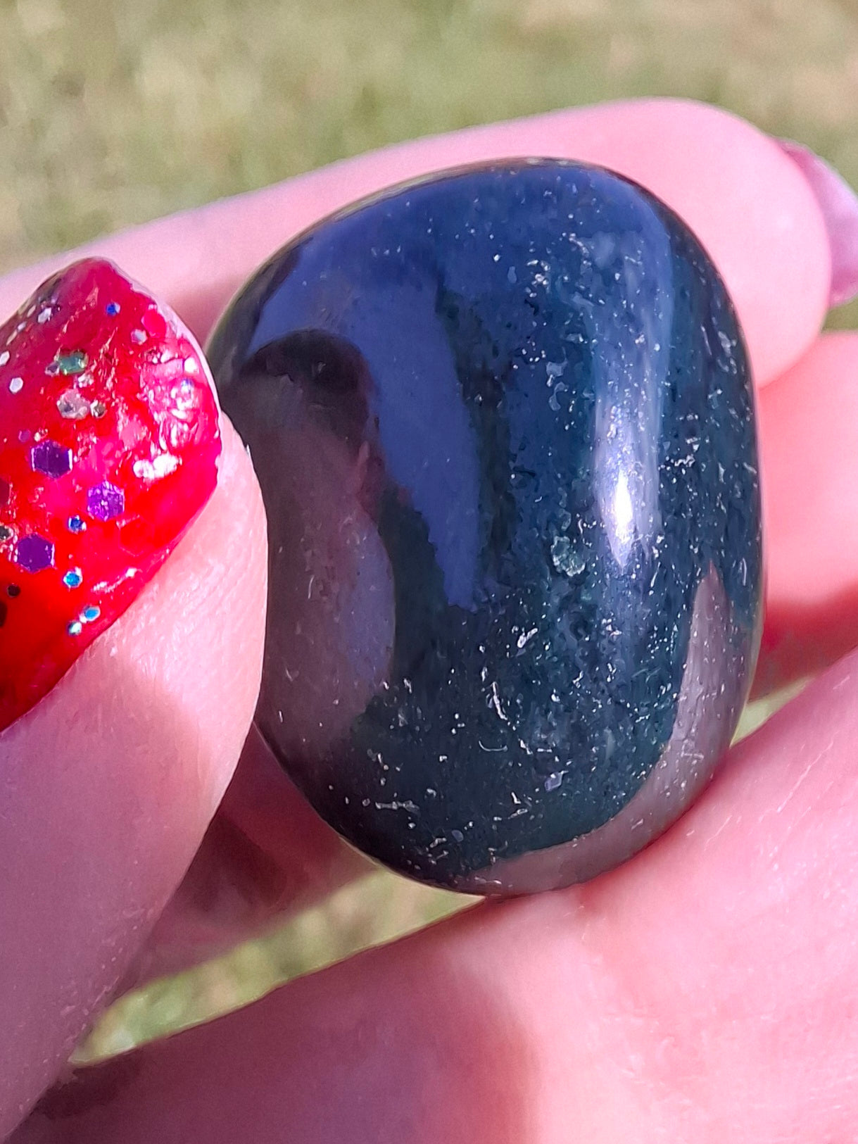 Ocean Jasper, Tumble Stone, Crystal (Ref: T197)