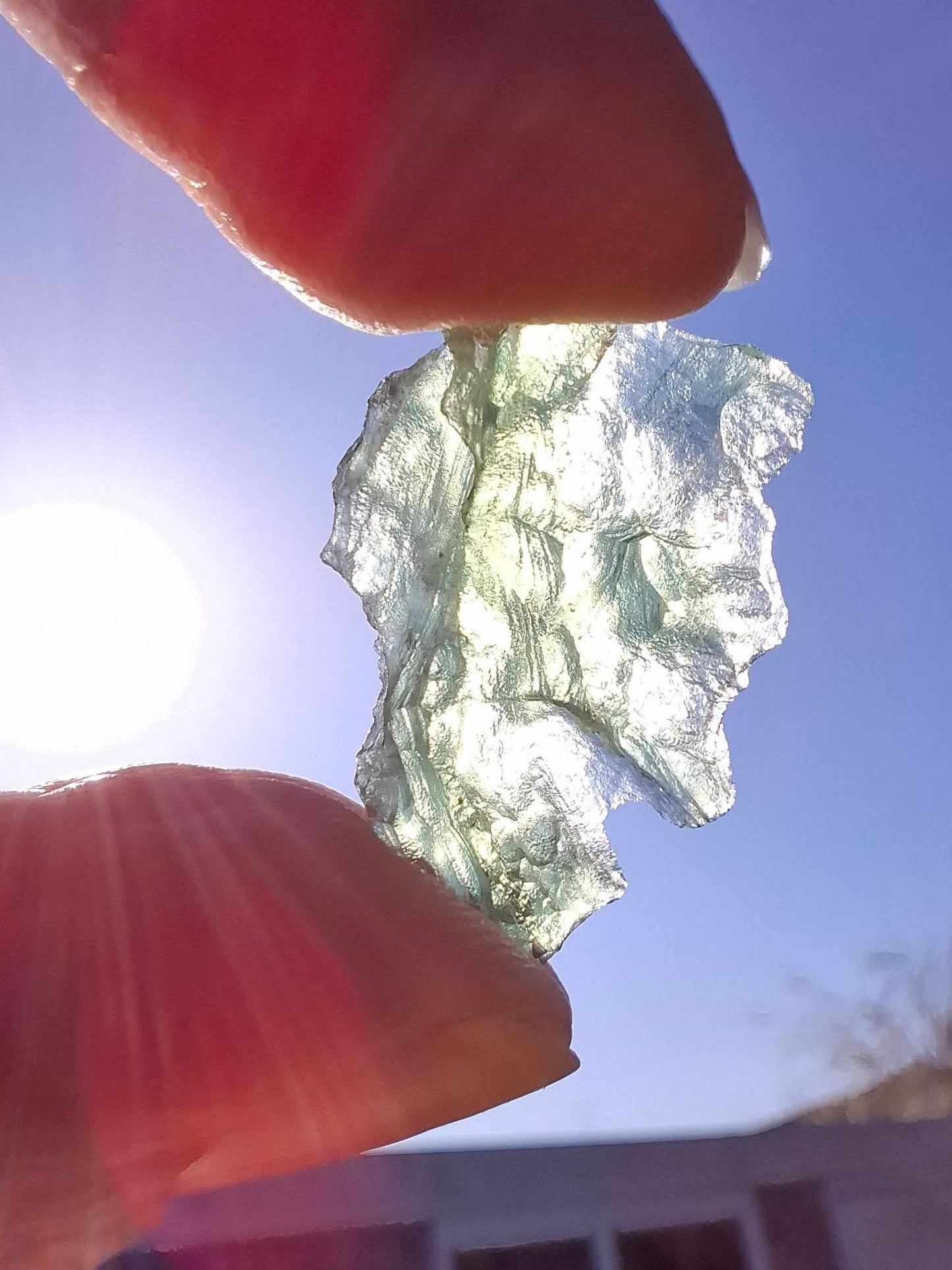 Moldavite Piece, PARYZ, 1.54g, Tektite (Ref: 1360)