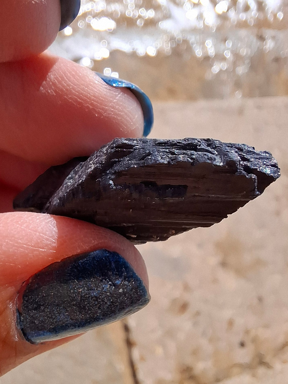 Black Tourmaline RAW, 8.73g, Crystal (Ref: RBT8)