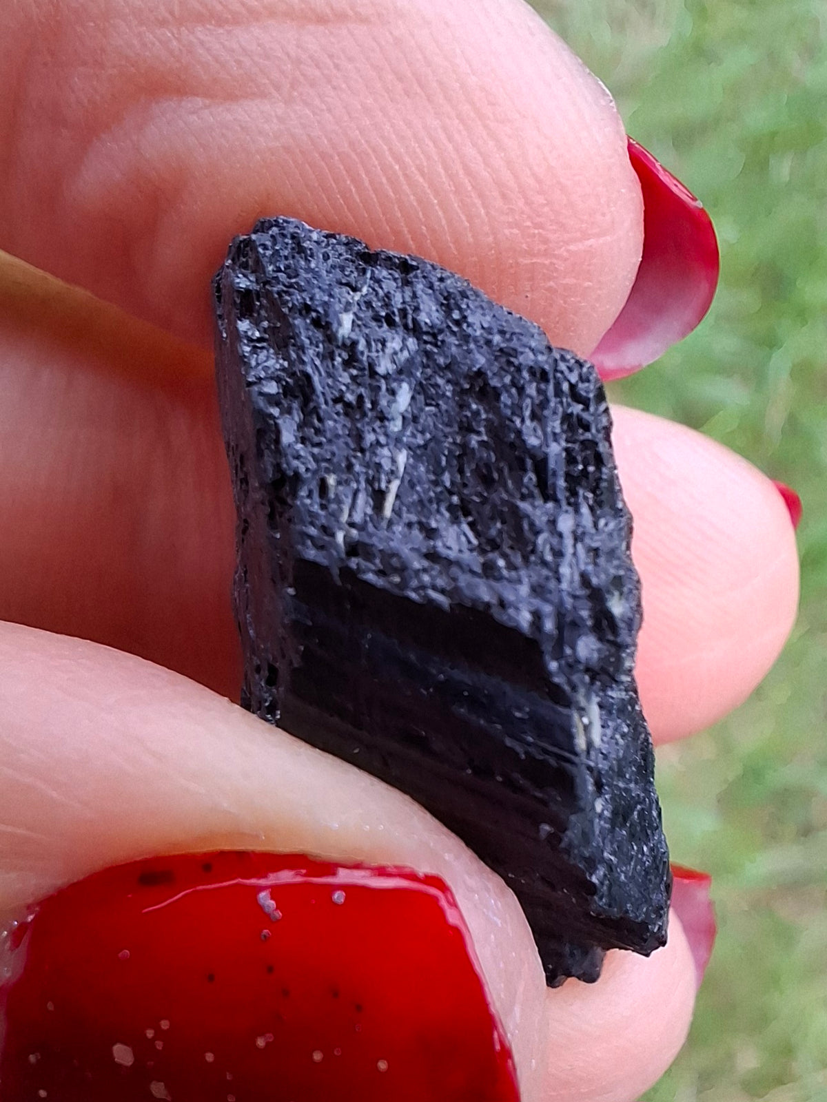 Black Tourmaline RAW, 8.86g, Crystal (Ref: RBT3)