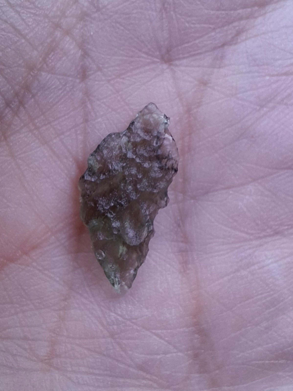 Moldavite Piece, 0.43g, Tektite (Ref: 1435)