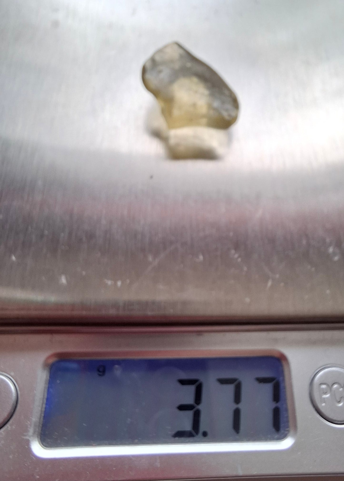 Libyan Desert Glass Piece, 3.77g, Tektite