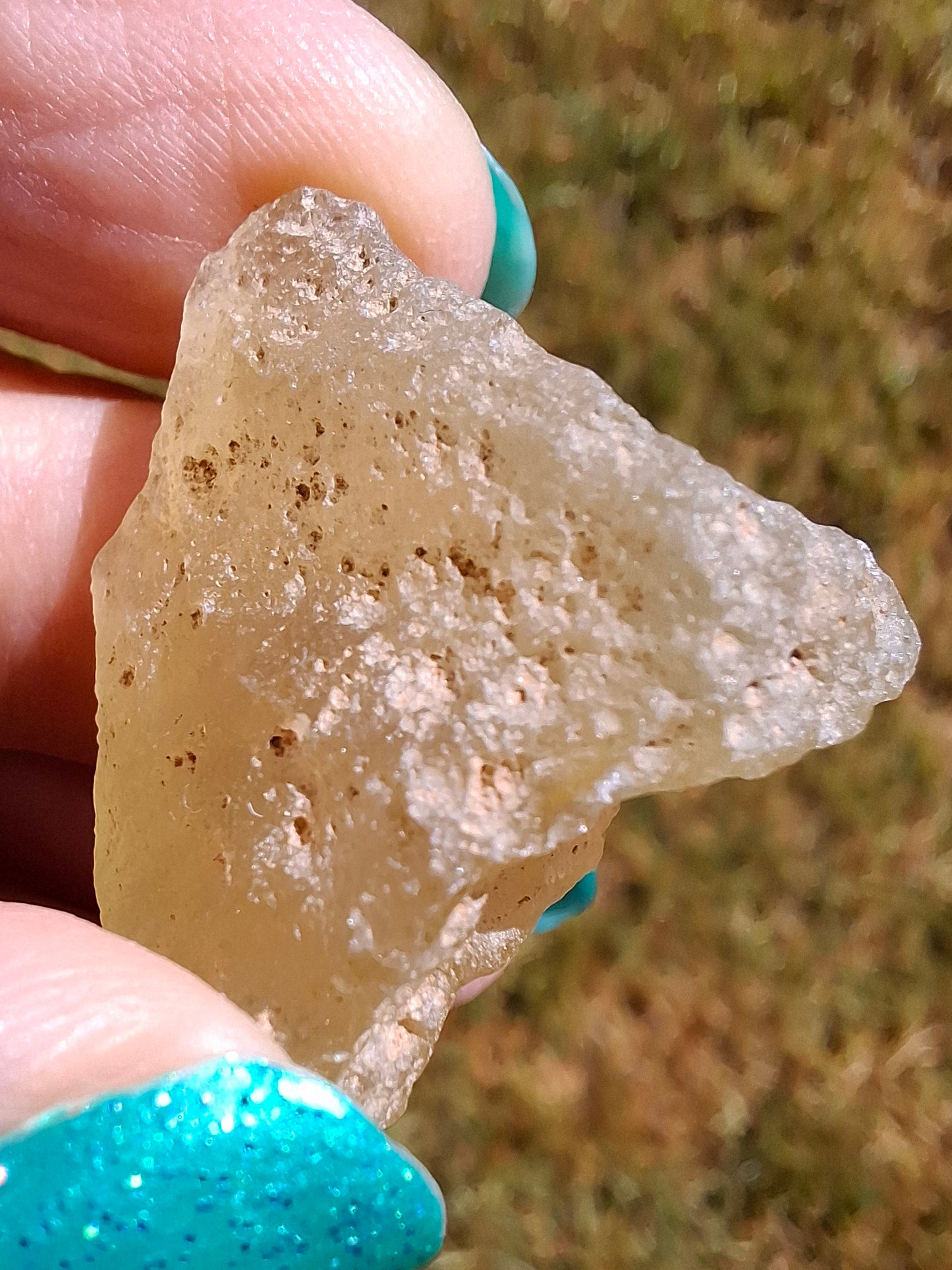 Libyan Desert Glass Piece, 10.15g, Tektite