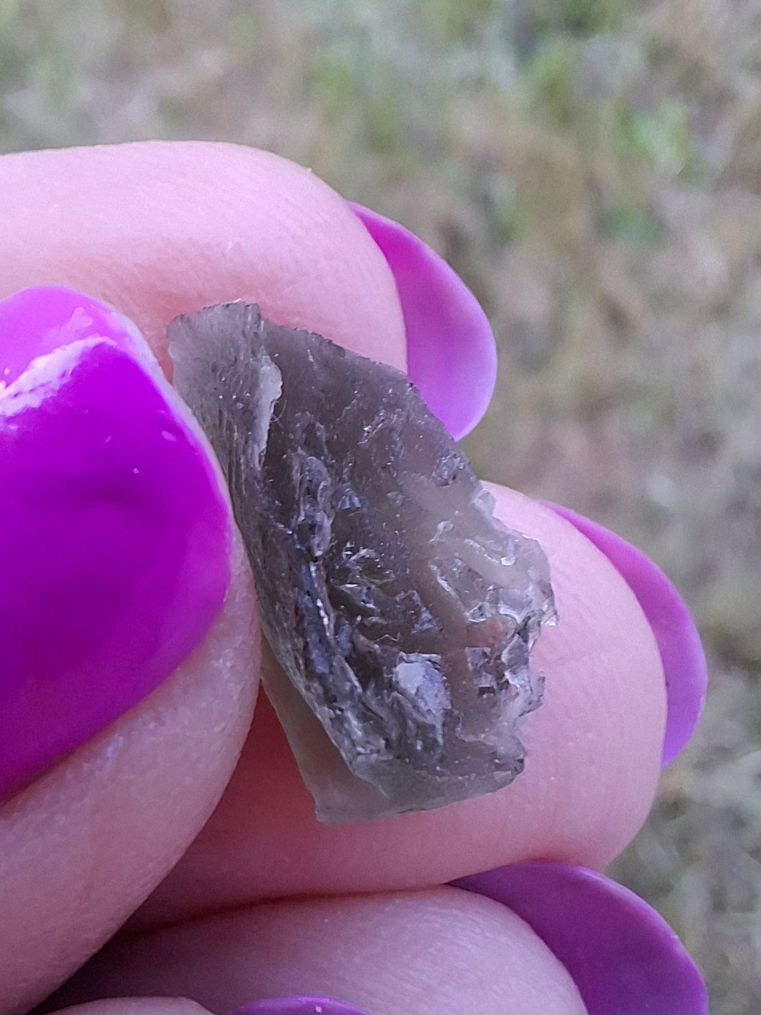 Moldavite Piece, 0.79g, Tektite (Ref: 1441)