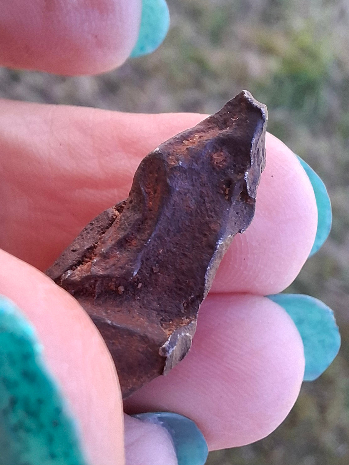 Gebel Kamil Iron Meteorite, 9.78g (Ref: K39)