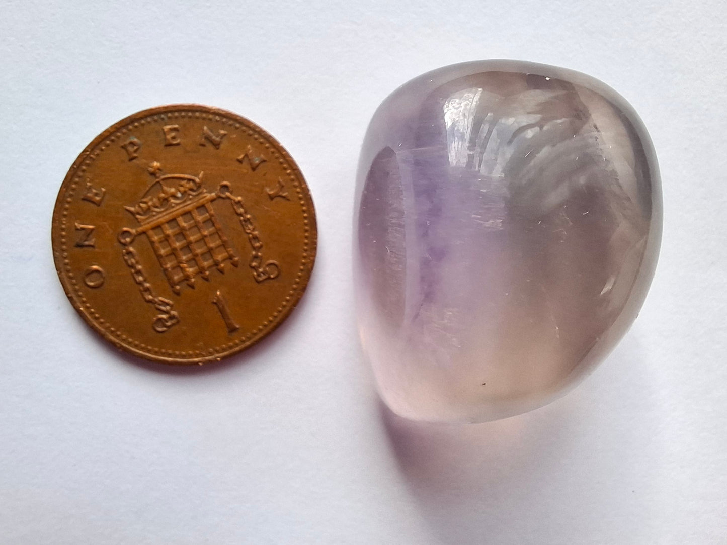 Fluorite, Tumble Stone, Crystal (Ref: T52)