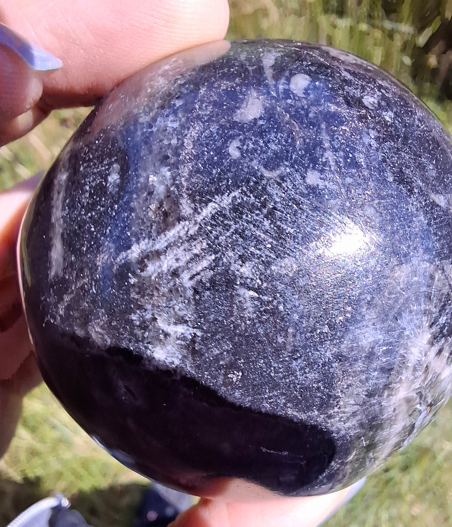 Orthoceras Sphere, Fossil (Ref: OS3)
