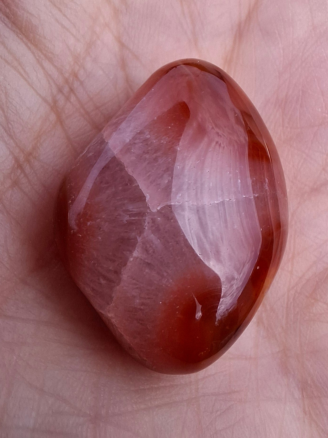 Carnelian, Tumble Stone, Crystal (Ref: T63)