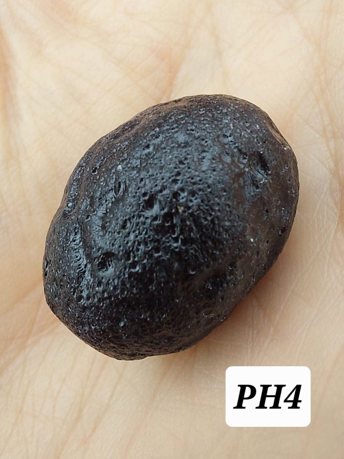 Philippinite (Rizalite), 11.42g, Tektite