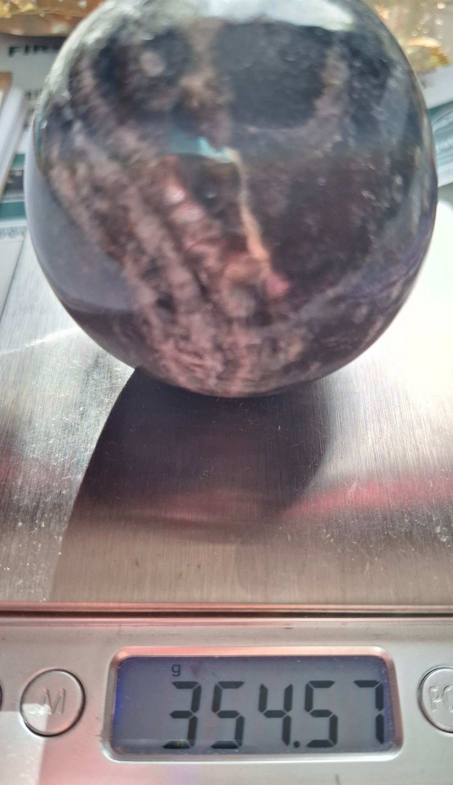 Orthoceras Sphere, Fossil (Ref: OS3)