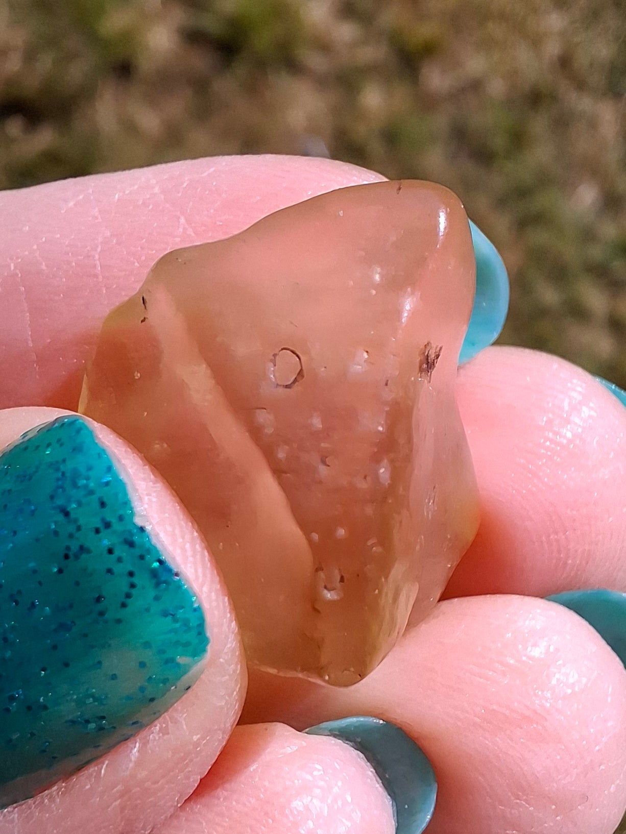 Libyan Desert Glass Piece, 4.76g, Tektite