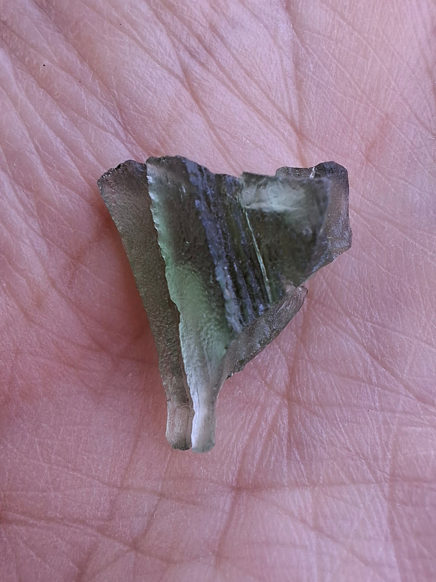 Moldavite Piece, 1.94g, Tektite (Ref: 1390)