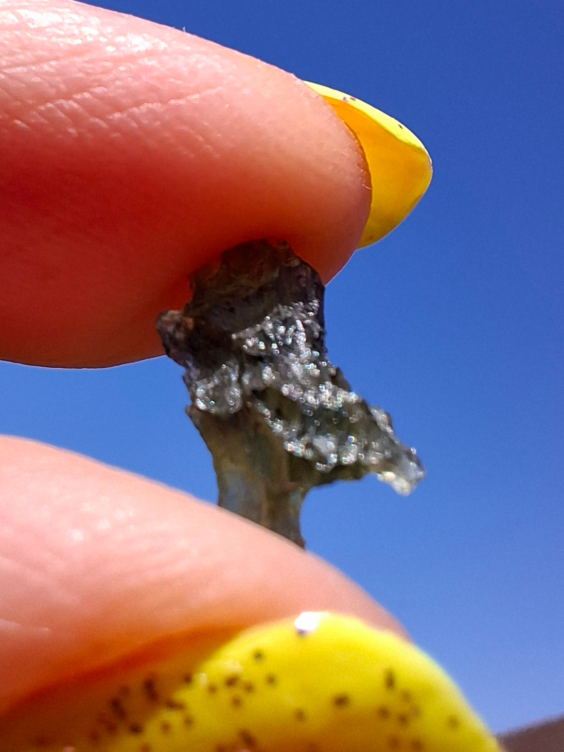 Moldavite small Piece, 0.34g, Tektite (Ref: 1476)