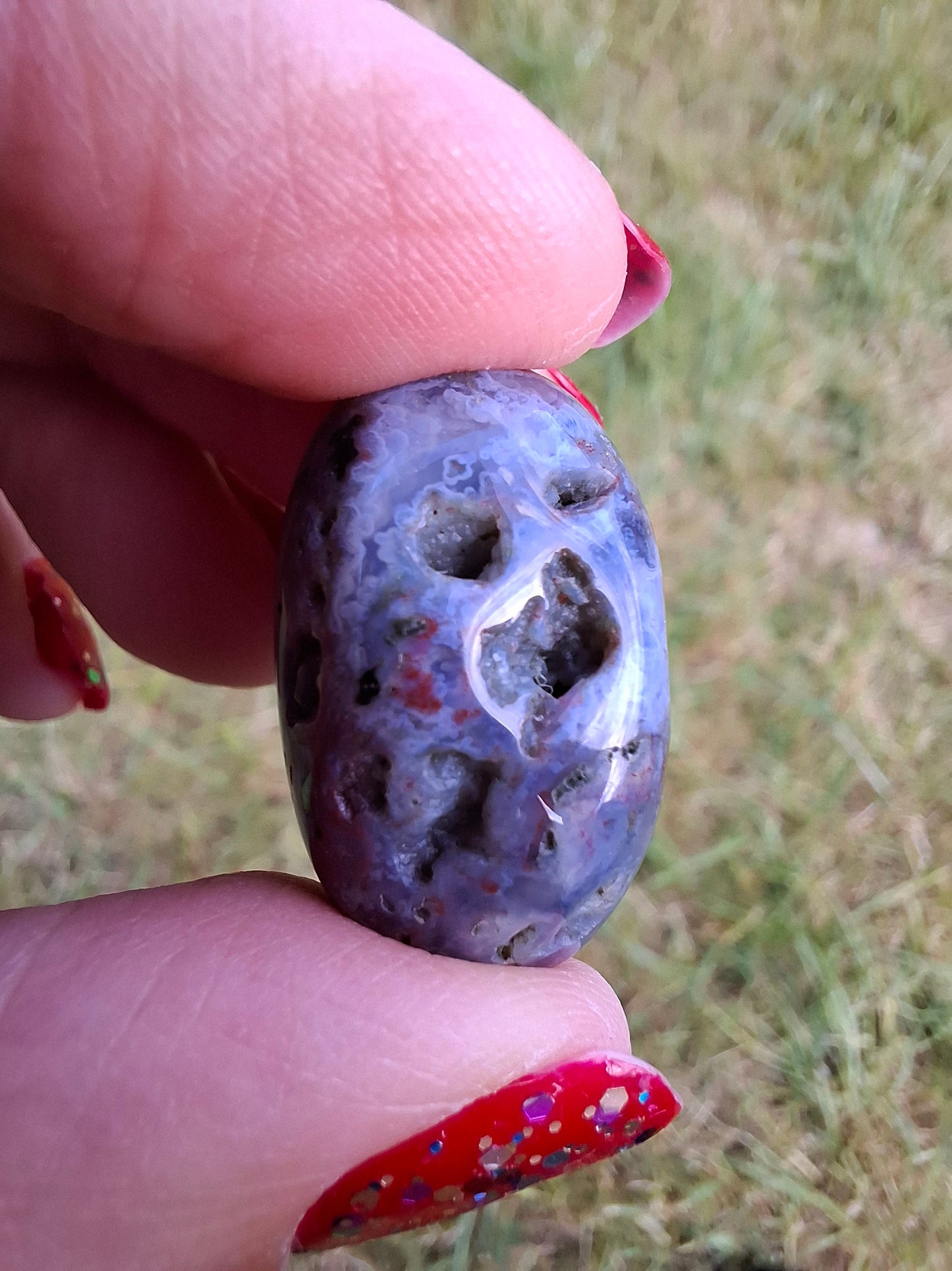 Ocean Jasper, Tumble Stone, Crystal (Ref: T201)