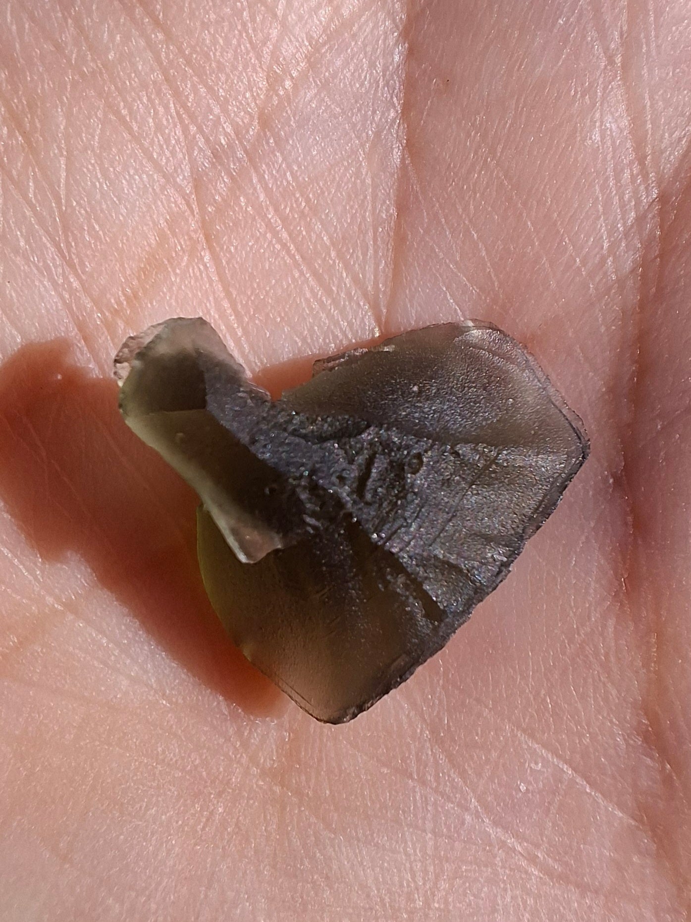 Moldavite Piece, 1.68g, Tektite (Ref: 1468)