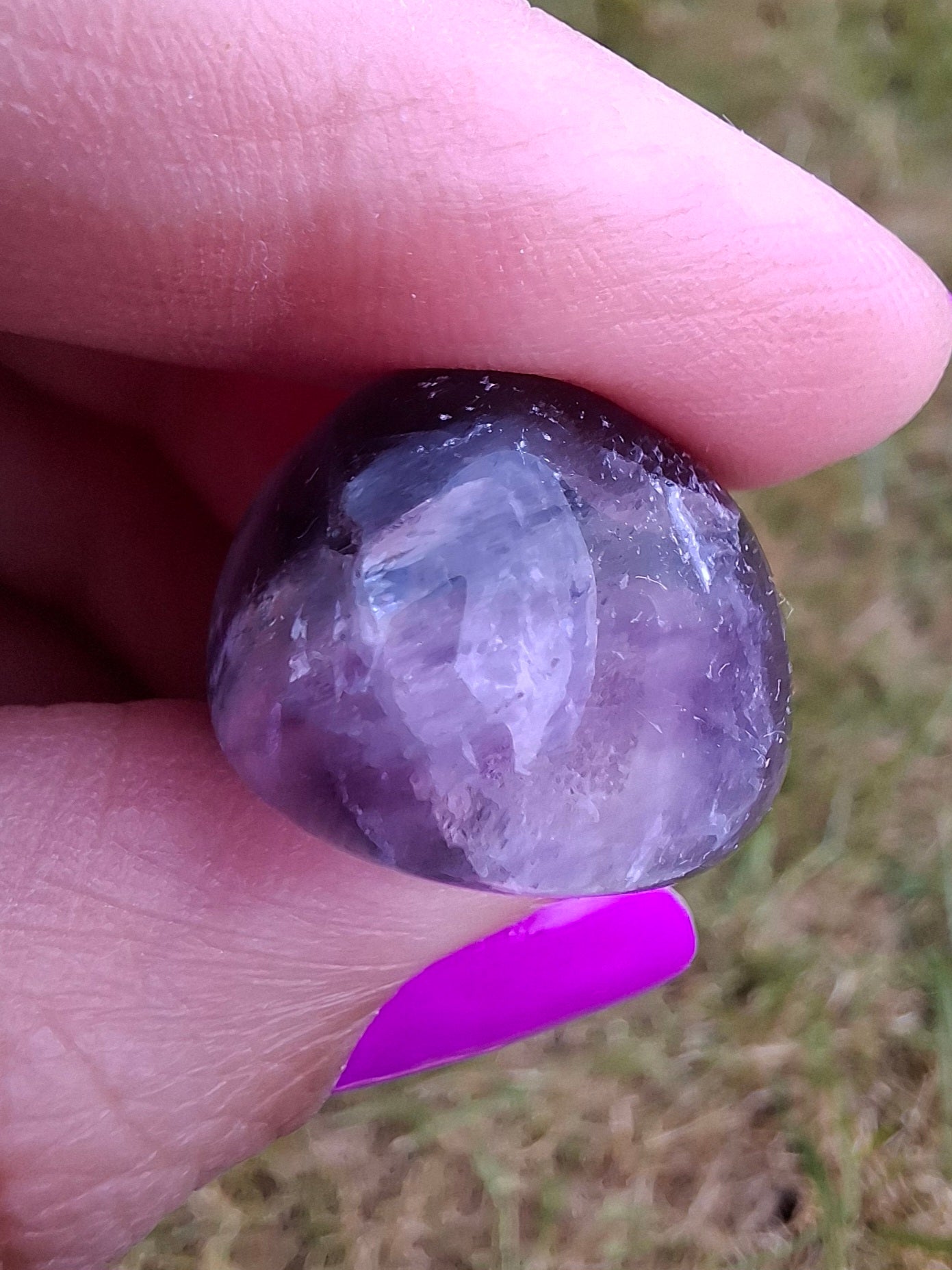 Fluorite, Tumble Stone, Crystal (Ref: T53)