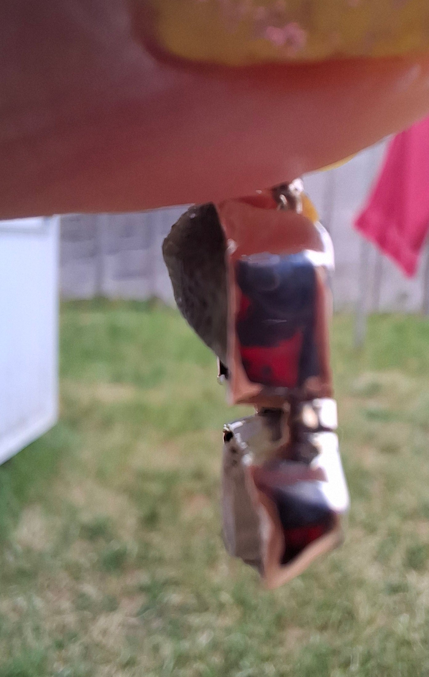 Moldavite & Libyan Desert Glass Pendant, 925 Silver, Tektite (Ref: MLP6)