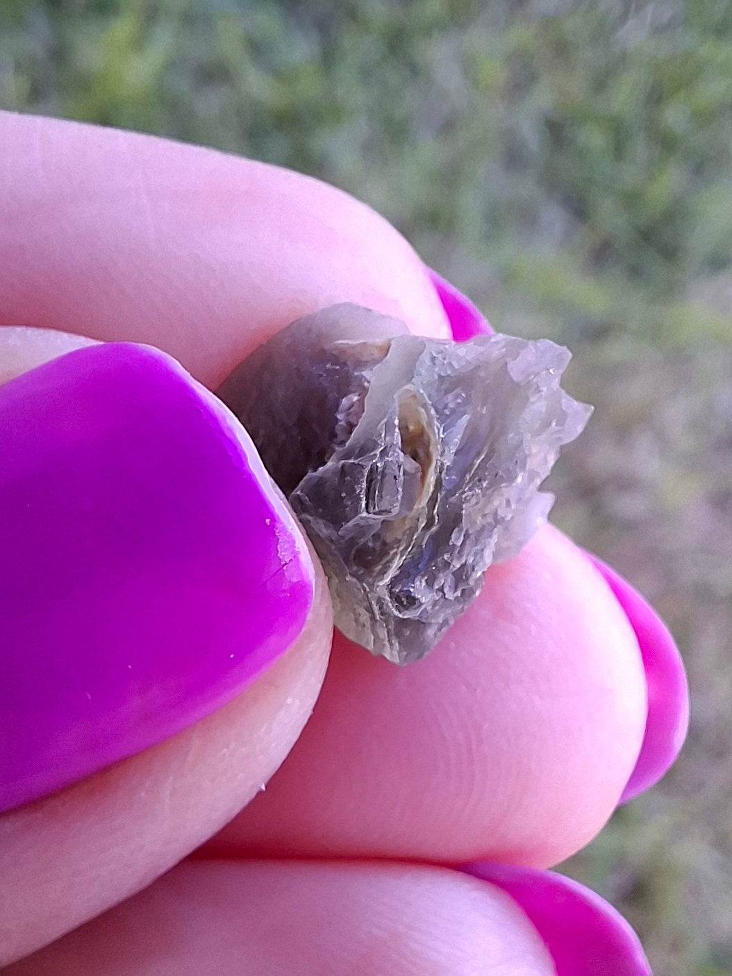 Moldavite Piece, 0.85g, Tektite (Ref: 1462)