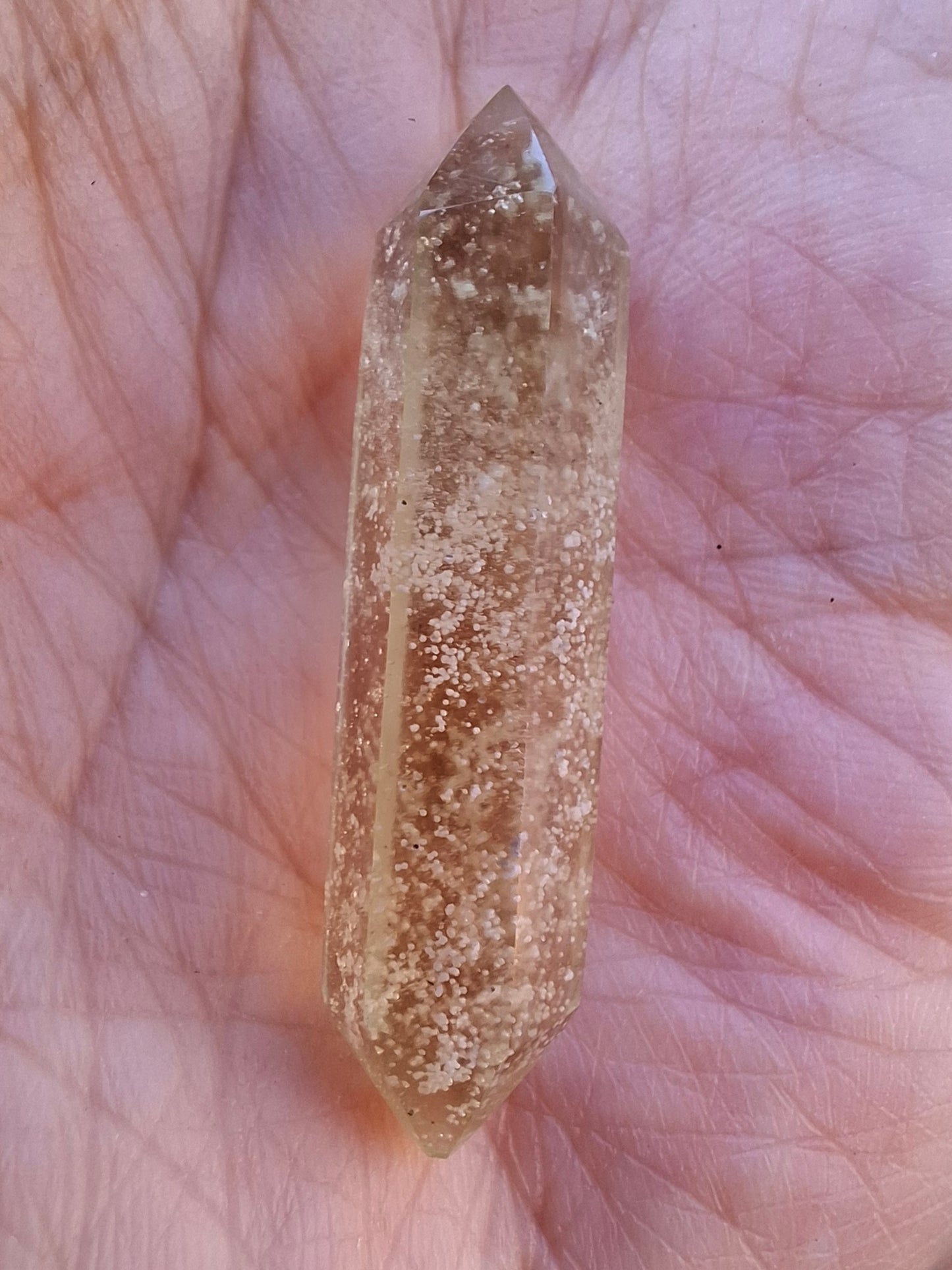 Libyan Desert Glass DT Carving, 3.94g, Tektite (Ref: LDT5)