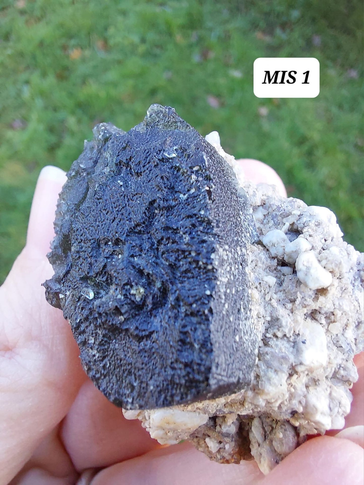 Moldavite In-Situ (in matrix), Besednice, Est-13g, Tektite (Ref: MIS1)