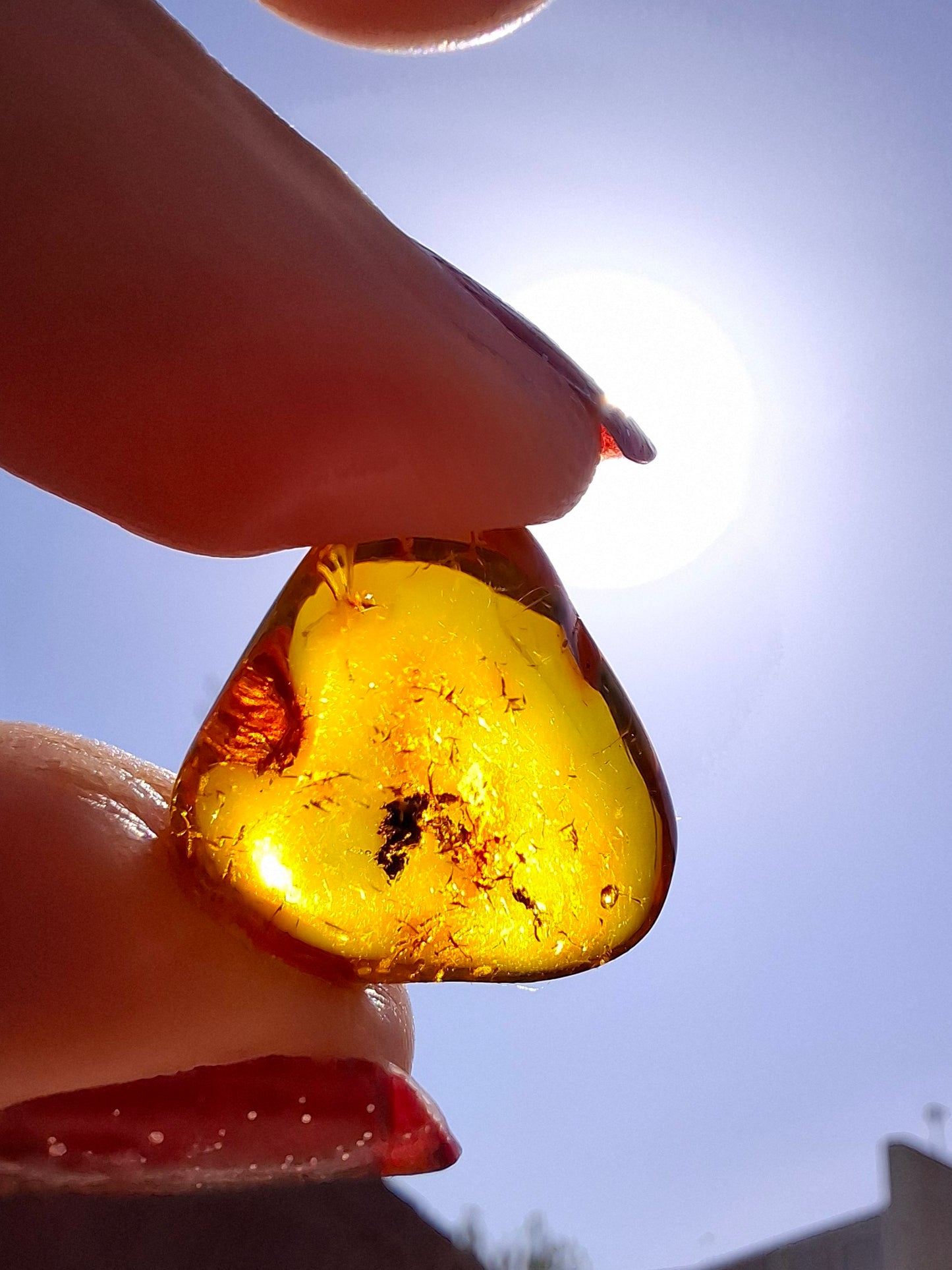 Baltic Amber, 0.97g, Fossil (Ref: A249)