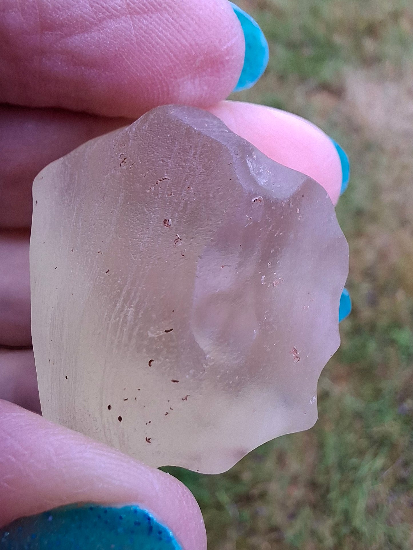 Libyan Desert Glass Piece, 16.55g, Tektite