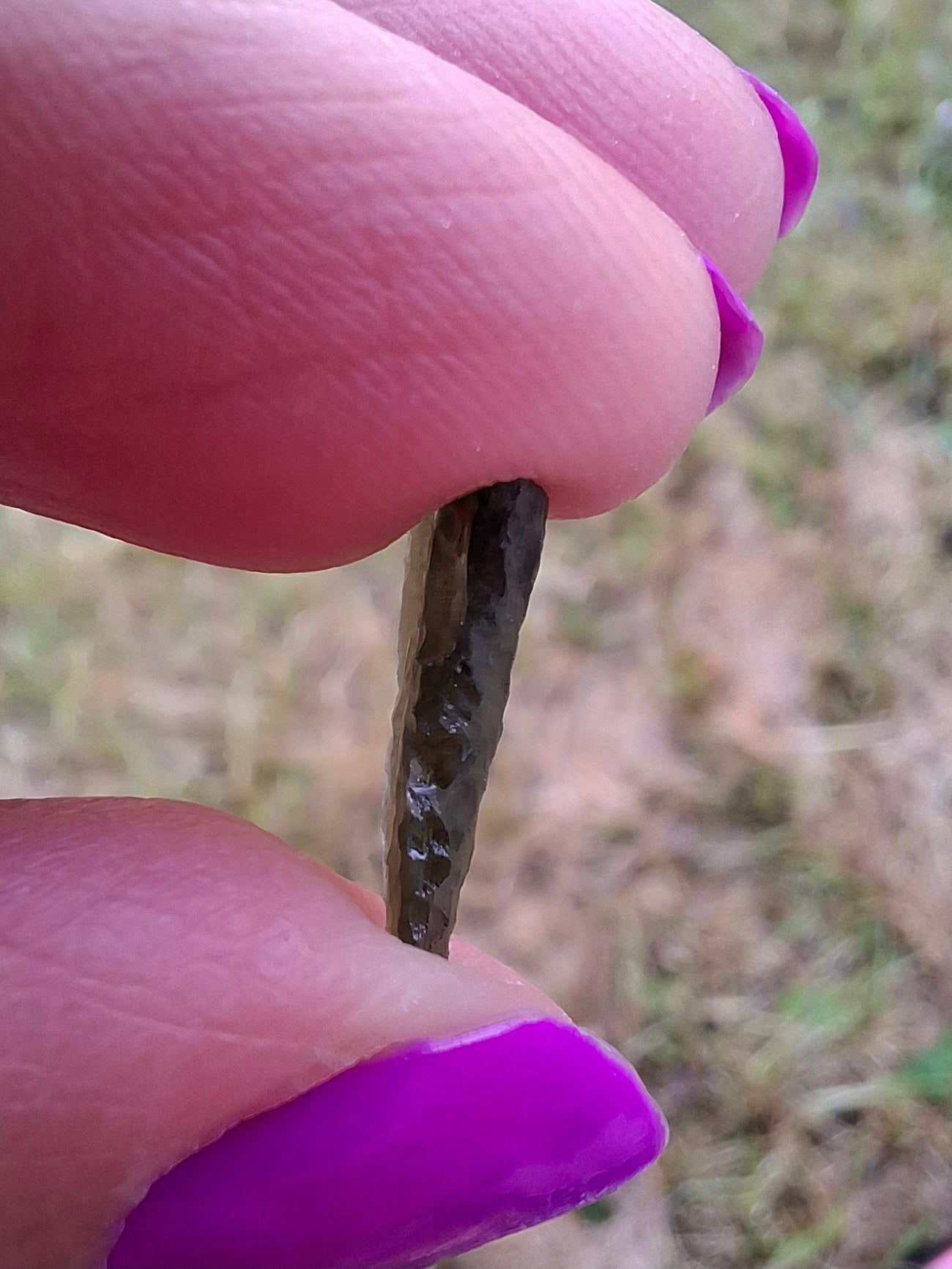 Moldavite small Piece, 0.39g. Tektite (Ref: 1430)