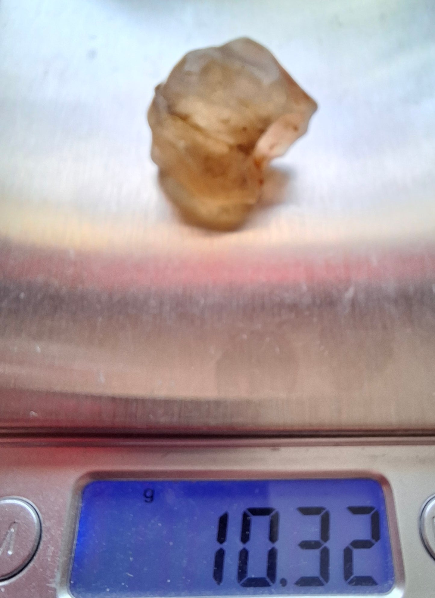 Libyan Desert Glass (darker) Piece, 10.32g, Tektite (Ref: L1376)