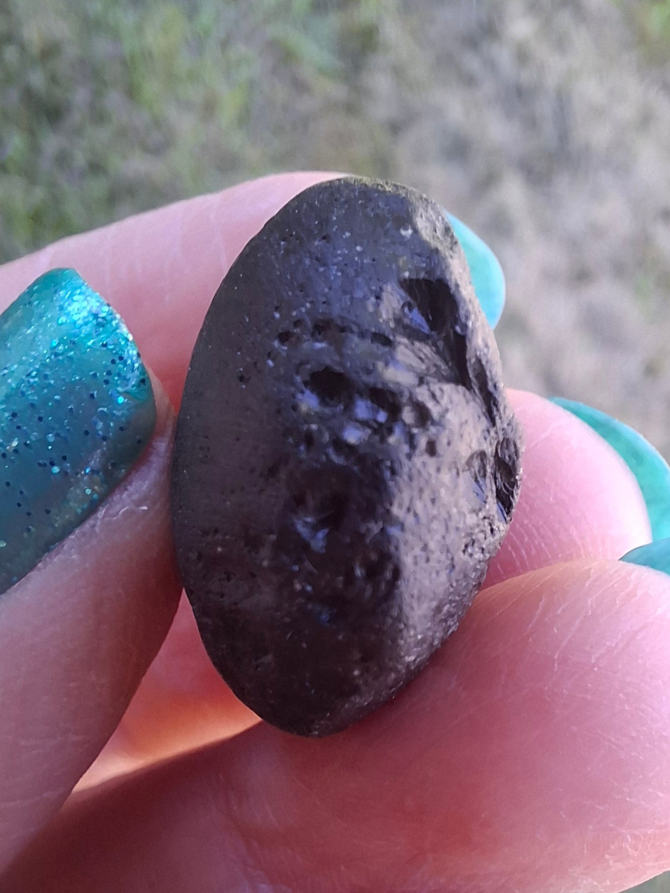 Philippinite (Rizalite), 9.24g, Tektite