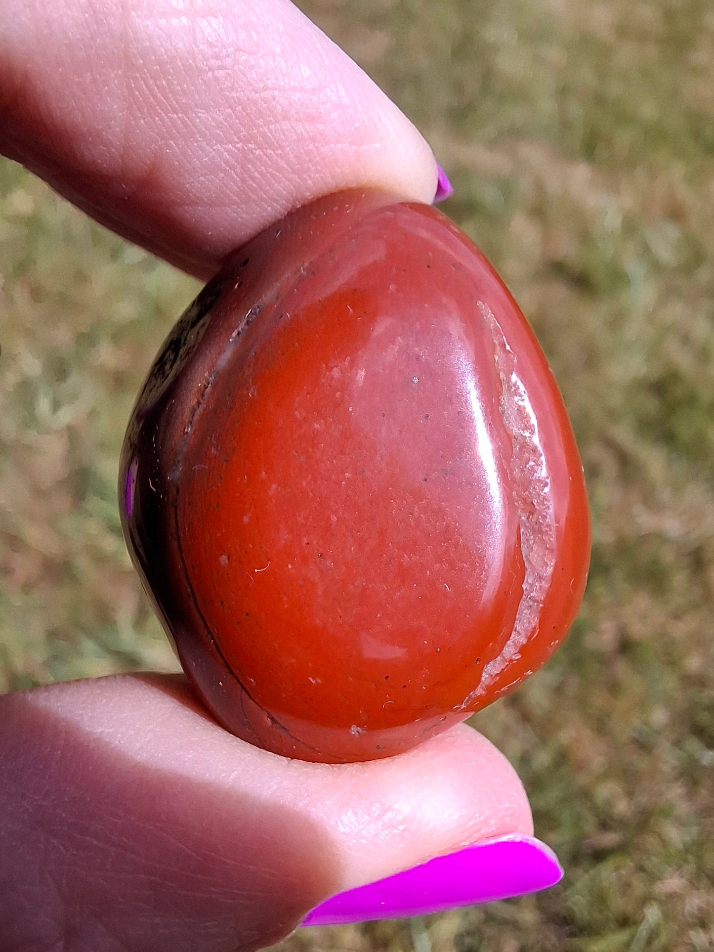 Red Jasper, Tumble Stone, Crystal (Ref: T87)