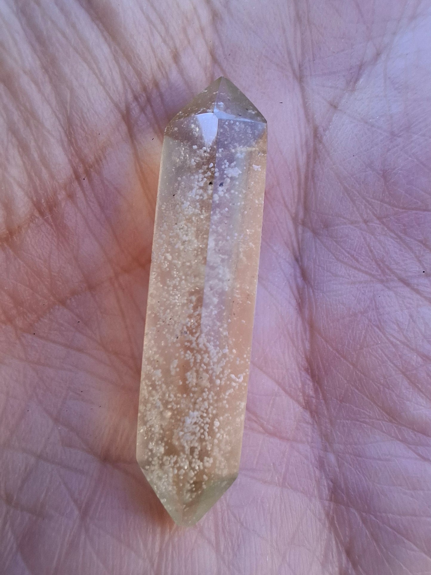 Libyan Desert Glass DT Carving, 3.94g, Tektite (Ref: LDT5)