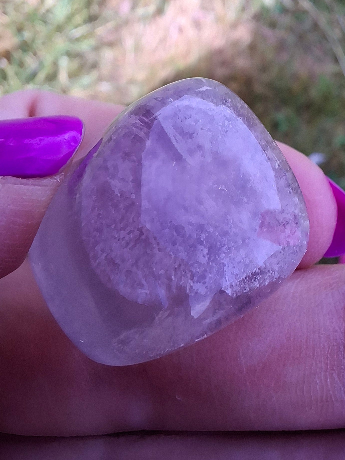Fluorite, Tumble Stone, Crystal (Ref: T59)