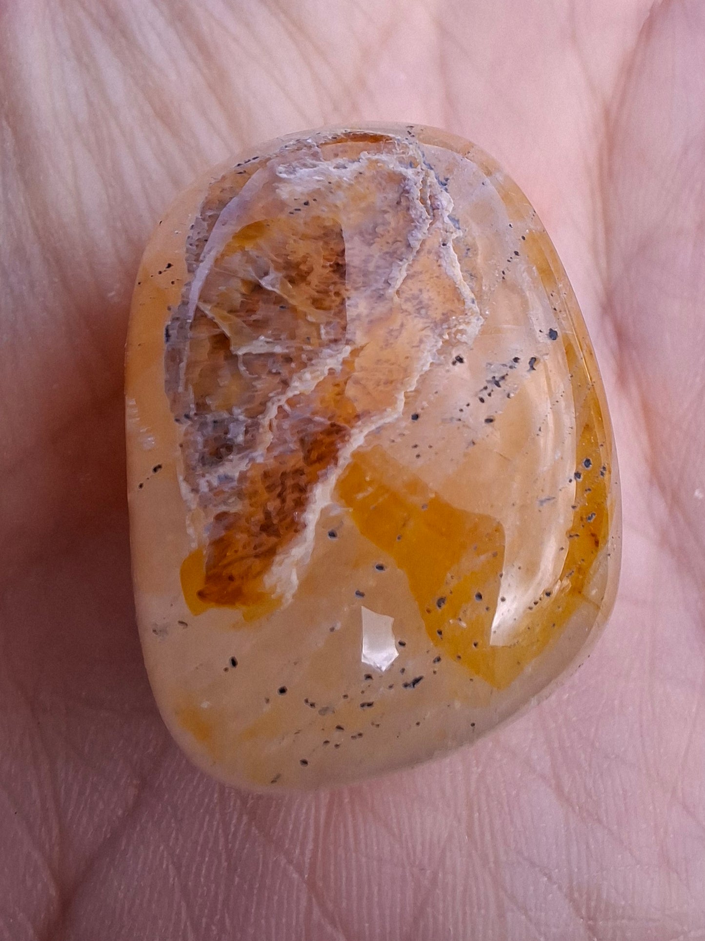Golden Healer, Tumble Stone, Crystal (Ref: T191)