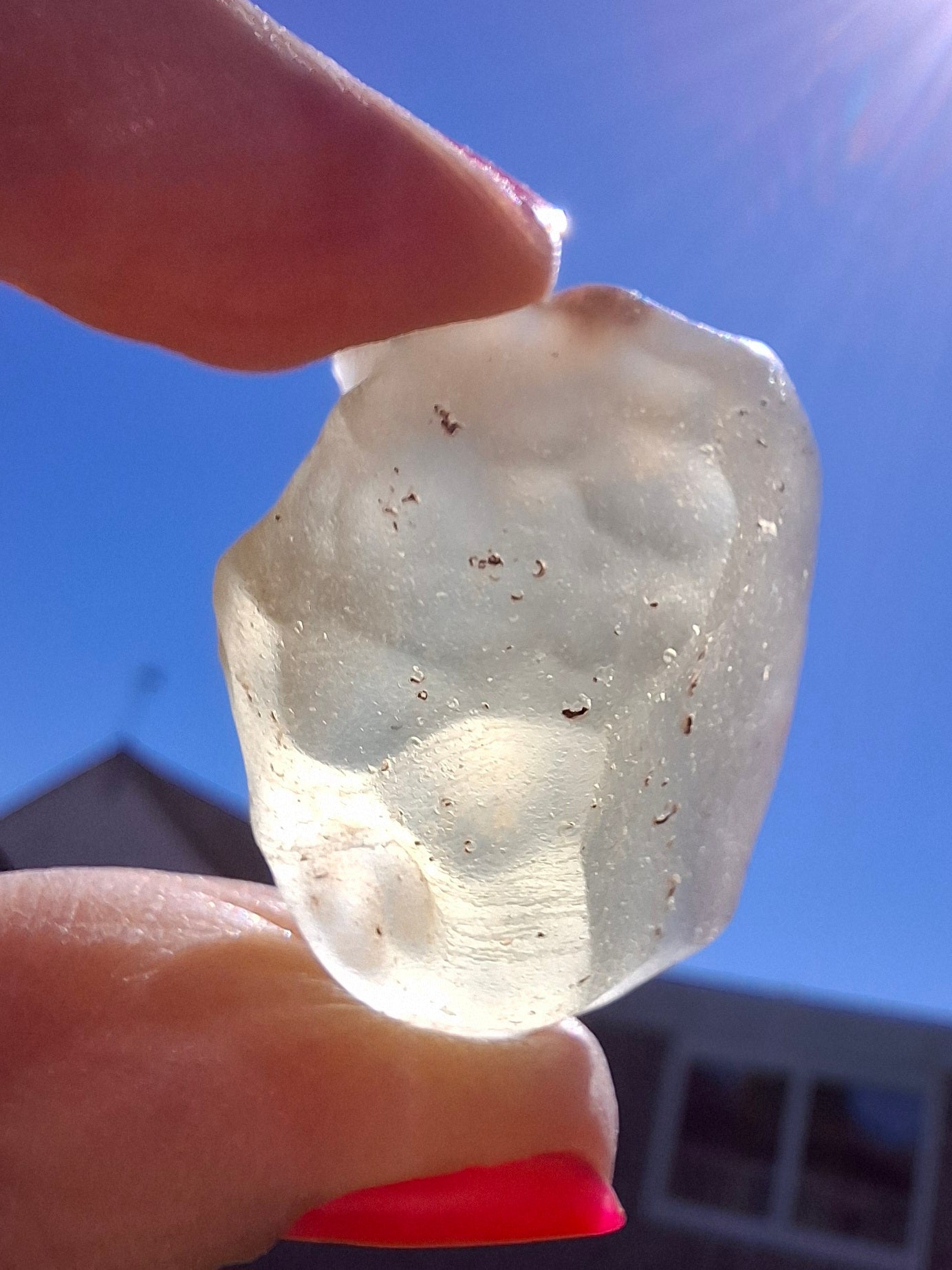 Libyan Desert Glass Piece, 16.55g, Tektite