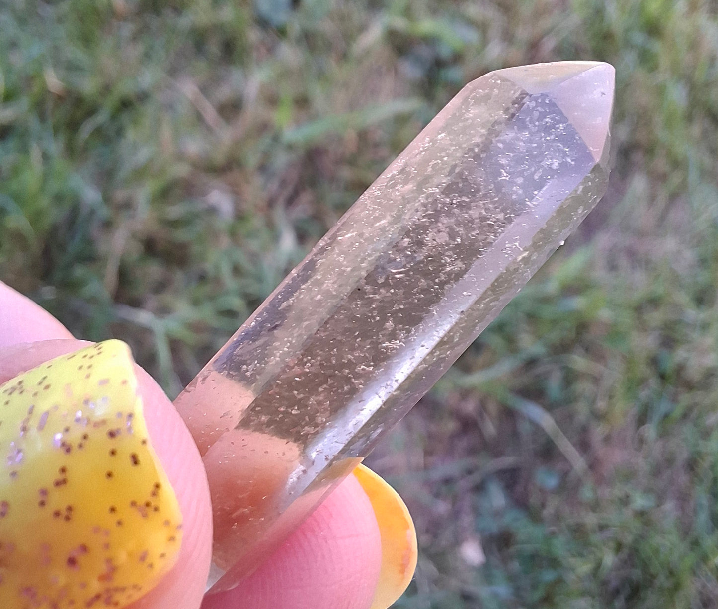 Libyan Desert Glass DT Carving, 4.51g, Tektite (Ref: LDT4)