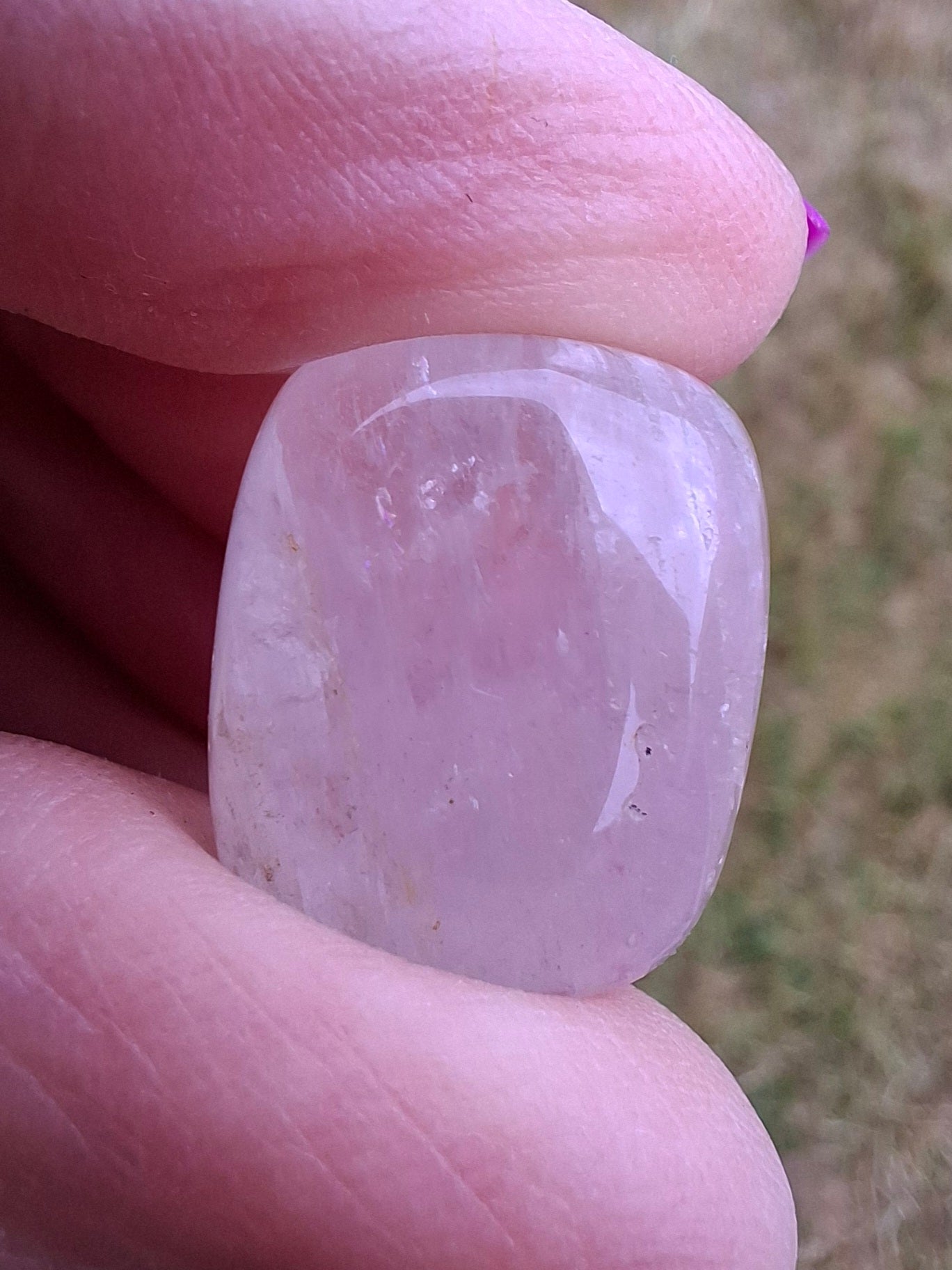 Clear Quartz, Tumble Stone, Crystal 🌈 (Ref: T26)