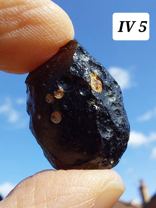 Ivory Coast (Ivorite), RAREST TEKTITE IN THE WORLD, 8.88g, Tektite (Ref: IV5)