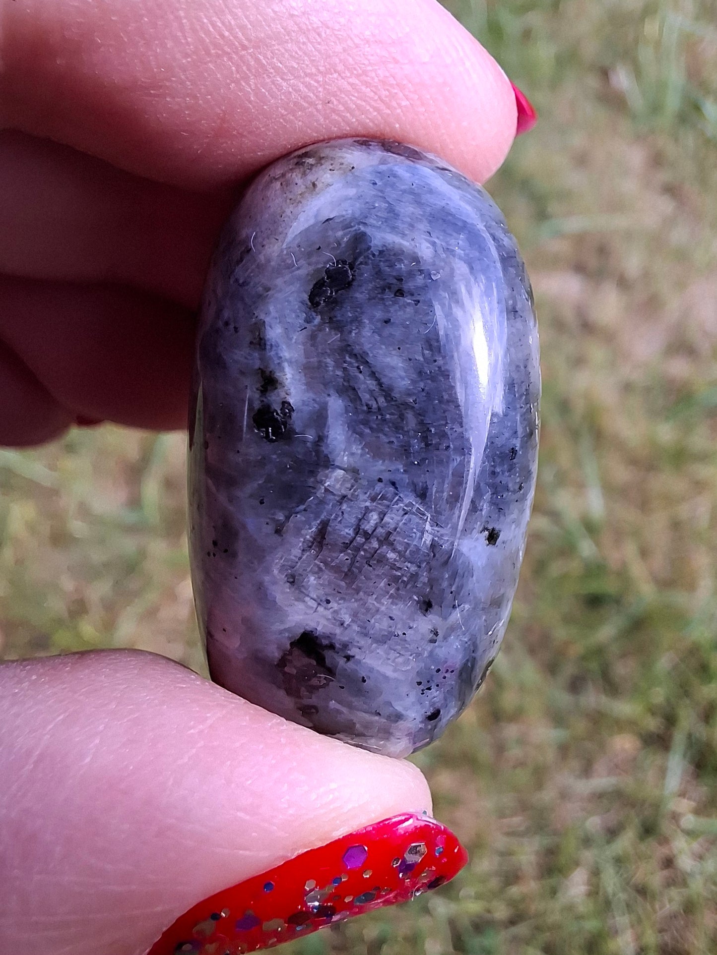 Larvikite, Tumble Stone, Crystal (Ref: T125)