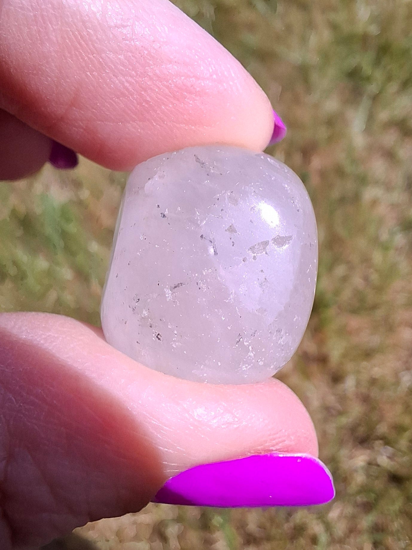 Clear Quartz, Tumble Stone, Crystal (Ref: T27)