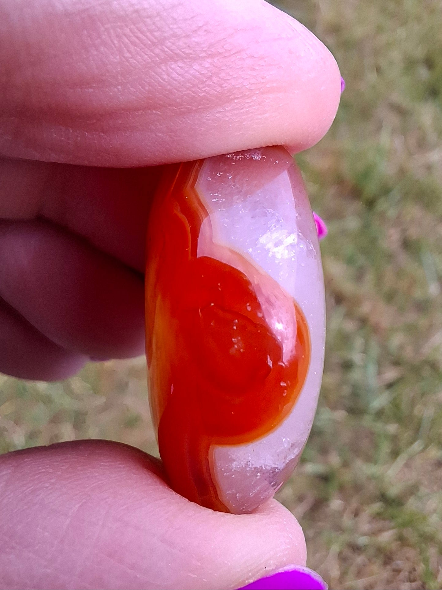 Carnelian, Tumble Stone, Crystal (Ref: T63)