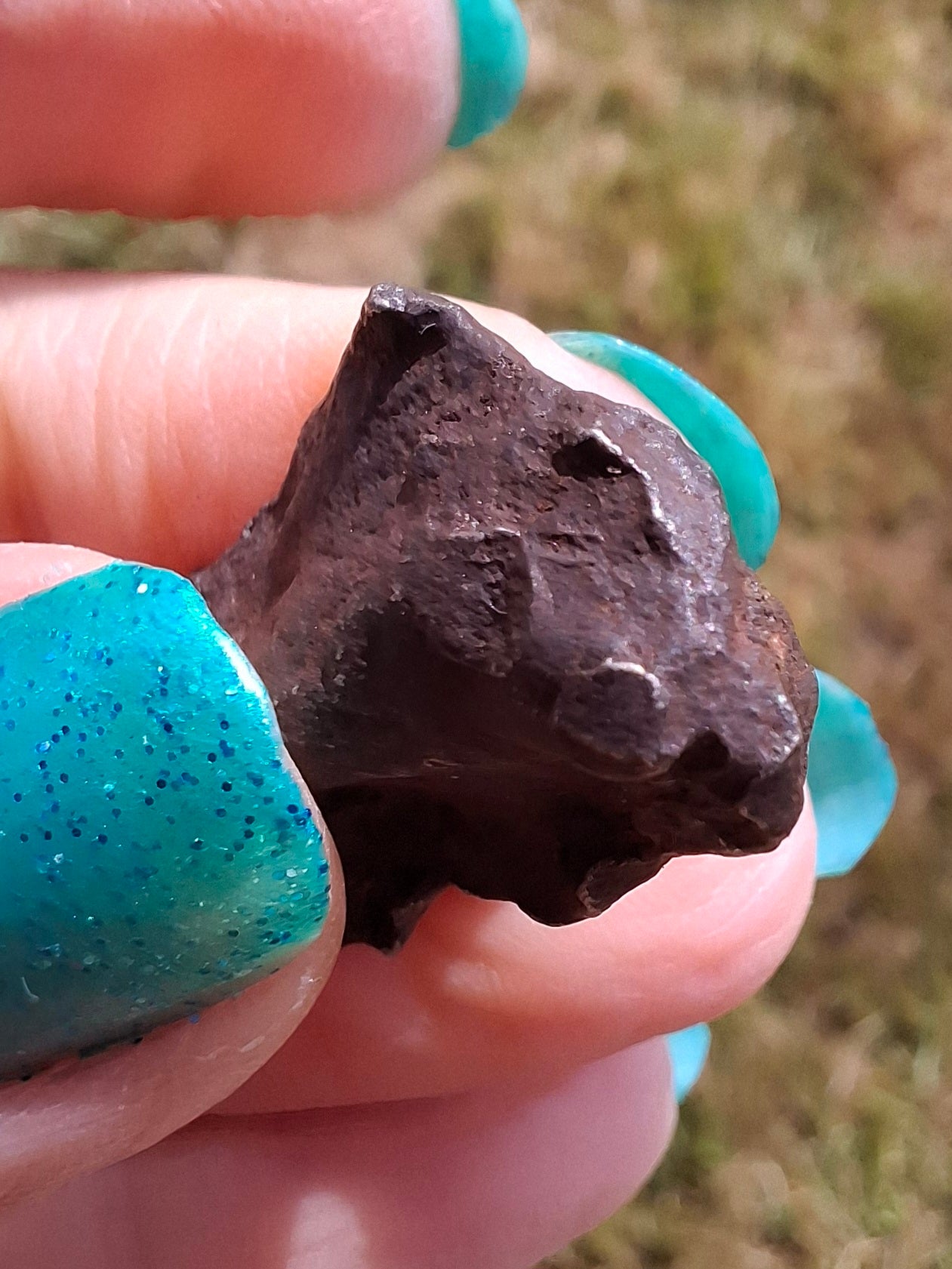 Gebel Kamil Iron Meteorite, 12.64g (Ref: K31)